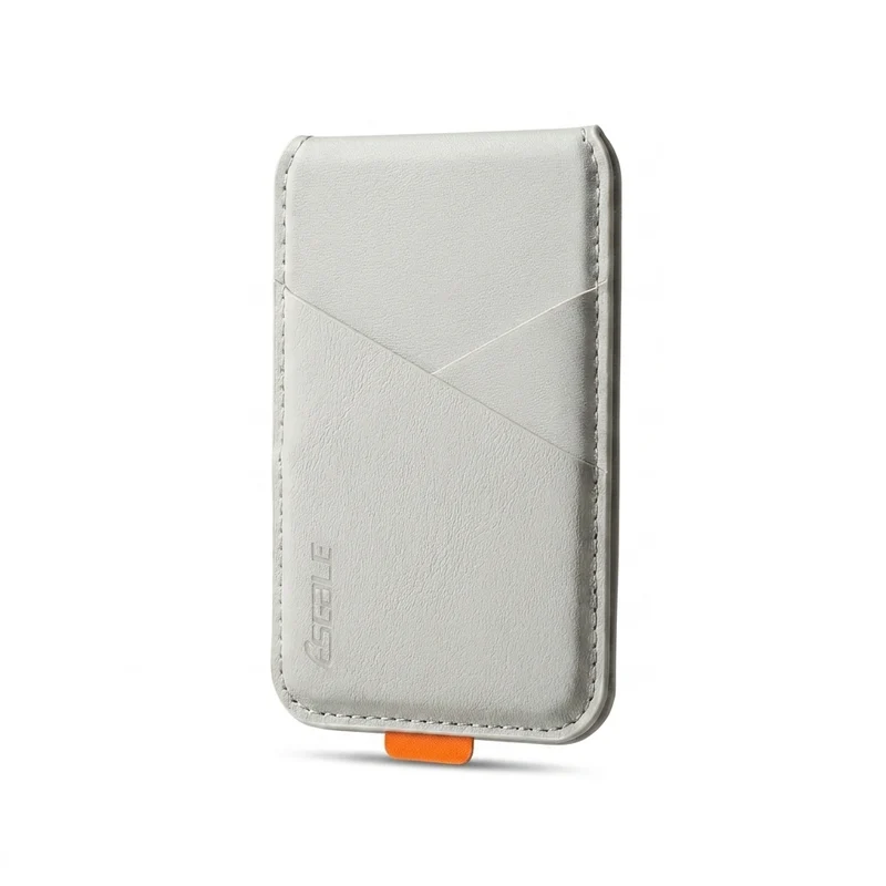 MagSafe Magnetic Card Holder in Artificial Leather for iPhone 13–17