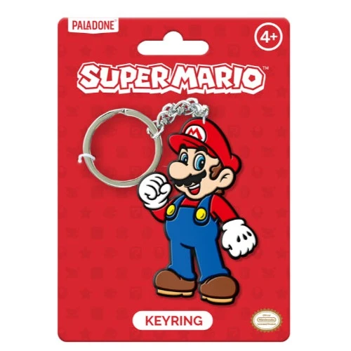 Paladone Nintendo Portachiavi Super Mario - Keychain In Gomma