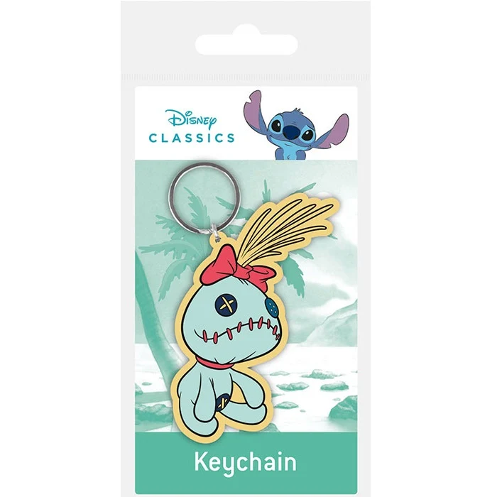 Pyramid Portachiavi Disney Classics Lilo & Stitch (Scrump) - Keychain In Gomma