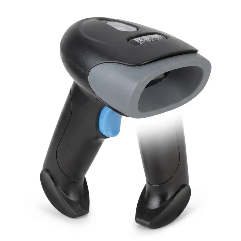 U20 Bluetooth & Wired 2D Barcode Scanner — Portable Handheld 1D/2D QR Reader