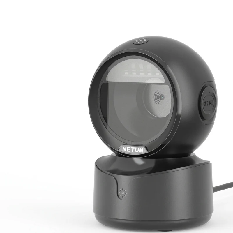 NETUM NT-A5 Desktop 2D QR Barcode Scanner — Hands‑Free USB Omnidirectional Reader