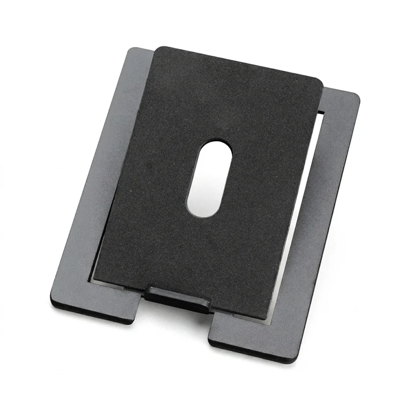 Desktop Speaker Stand (Single) — Carbon Steel Base for Laptop & Desktop Speakers, Shock-Absorbing