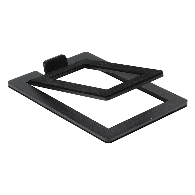 Desktop Speaker Stands — Carbon Steel 2‑Pack for Improved Stereo Sound & Shock Absorption
