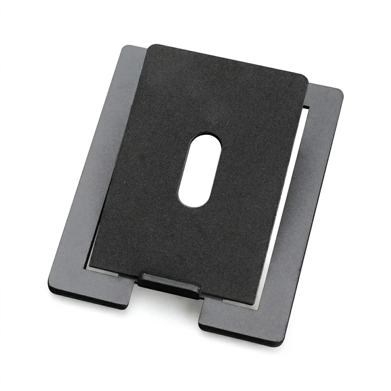 Carbon Steel Tabletop Speaker Base — Shock-Absorbing Stand