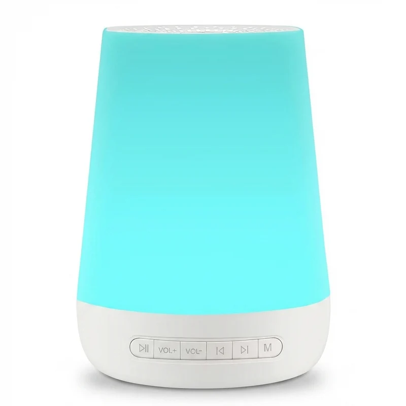 MBZ085 White Noise Machine for Babies — 28 Soothing Sounds, Colour Night Light, Rechargeable