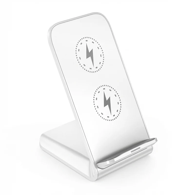 Fast Wireless Charging Stand — Up to 15W for iPhone & Samsung