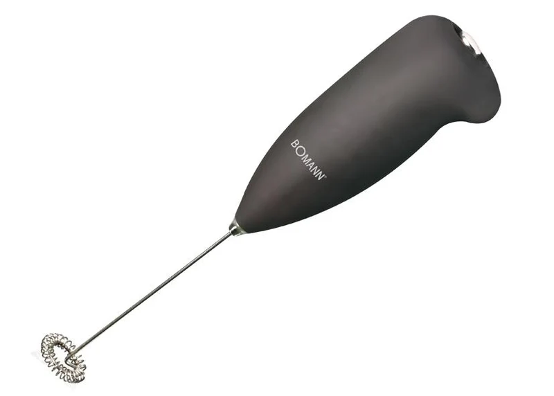 BOMANN Schiumalatte MS344CB – Frusta Inox – Corpo Soft Touch – A Batteria