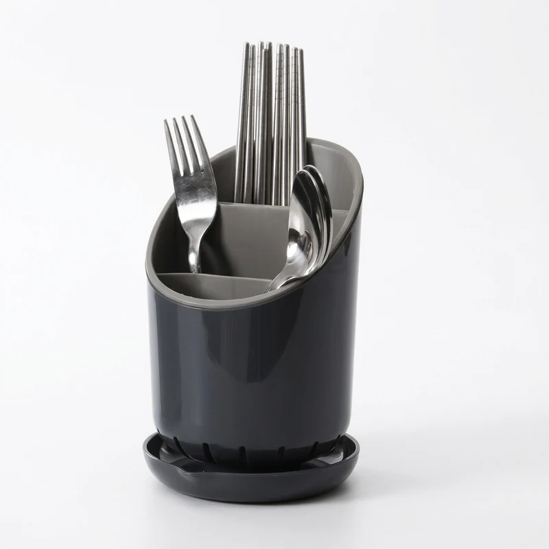 Cutlery Drain Holder – Plastic Chopstick & Tableware Drainer