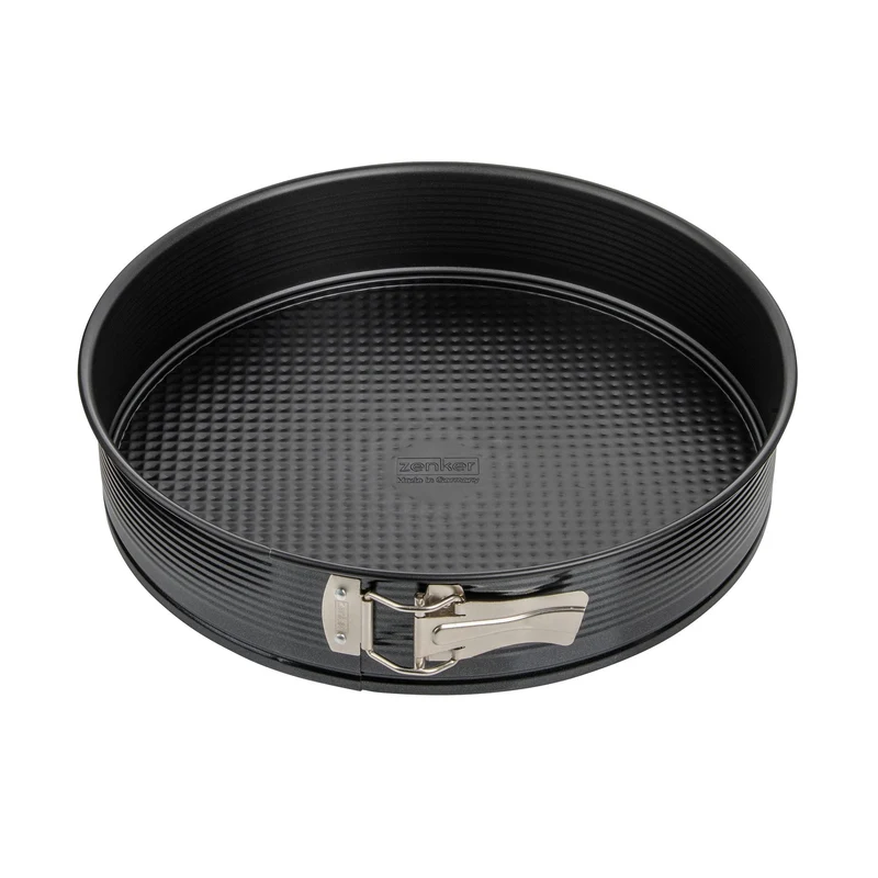 Tortiera antiaderente apribile a cerniera, Ø30cm Linea Black Metallic
