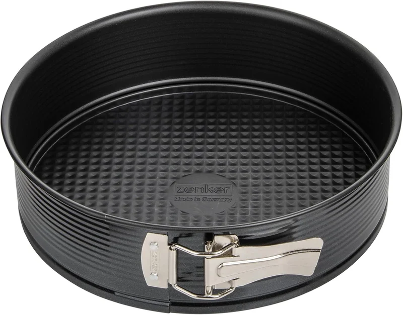 Tortiera antiaderente apribile a cerniera, Ø20cm Linea Black Metallic