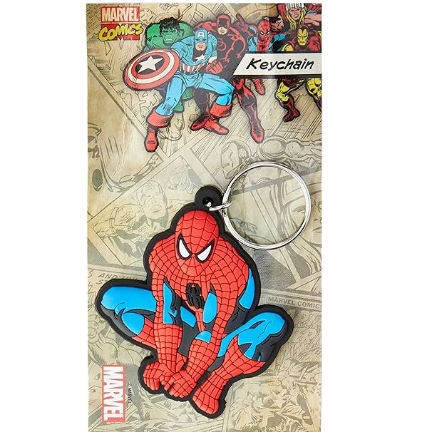 Pyramid Portachiavi Marvel (Spiderman) - Keychain In Gomma