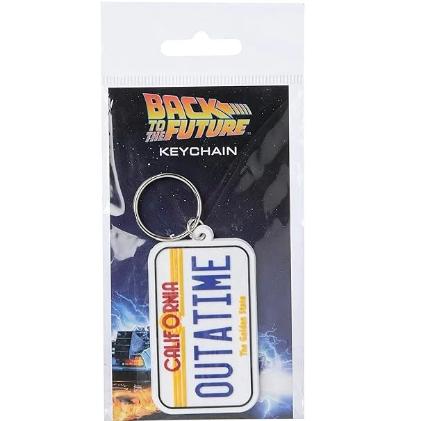 Pyramid Portachiavi Back to the Future - Keychain In Gomma