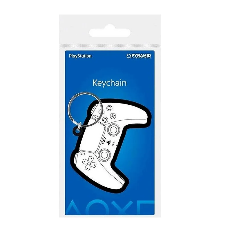Pyramid Portachiavi Playstation (DualSense) - Keychain In Gomma
