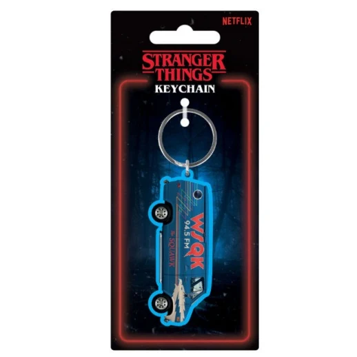 Pyramid Portachiavi Stranger Things (The Squawk Van) - Keychain PVC WSQK