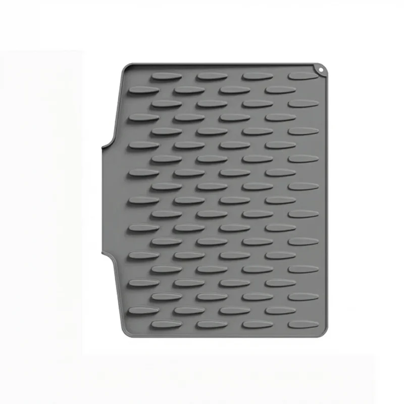 Silicone Dish Drying Mat — Fast Drainage, Heat-Resistant & Non-Slip