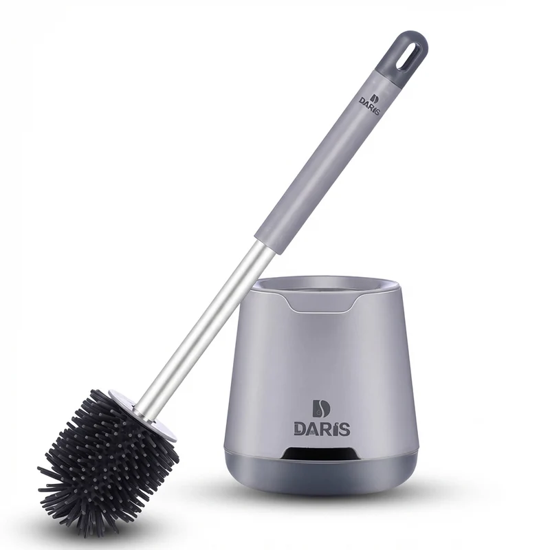 SDARISB DR-FE94 Silicone Toilet Brush — Long Handle, Bendable Head