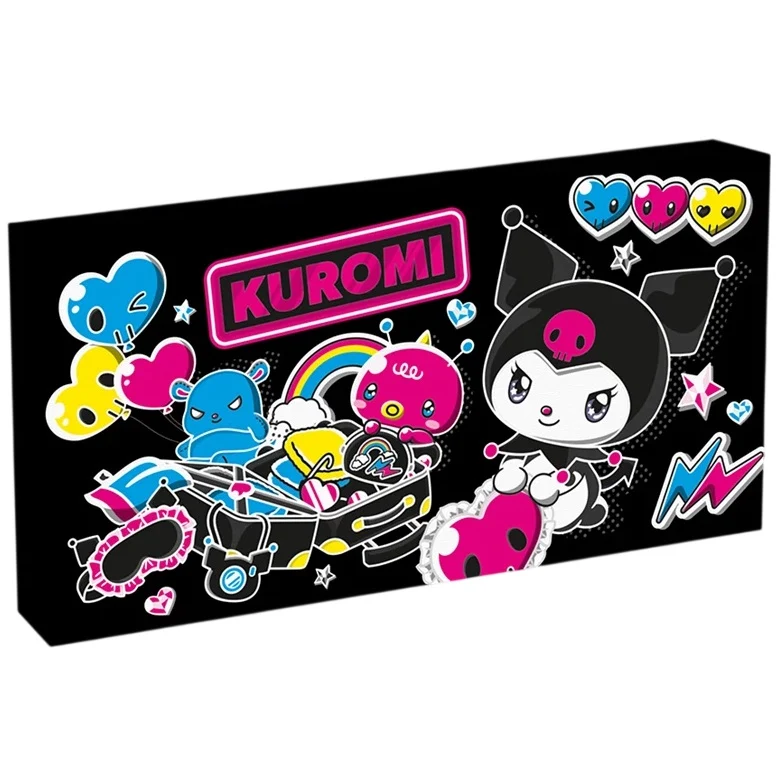 Pyramid - Tela Retroilluminata - Kuromi - Lampada Light Up Canvas - LED Poster Incorniciato Luminosa 15x30 cm (Copia)