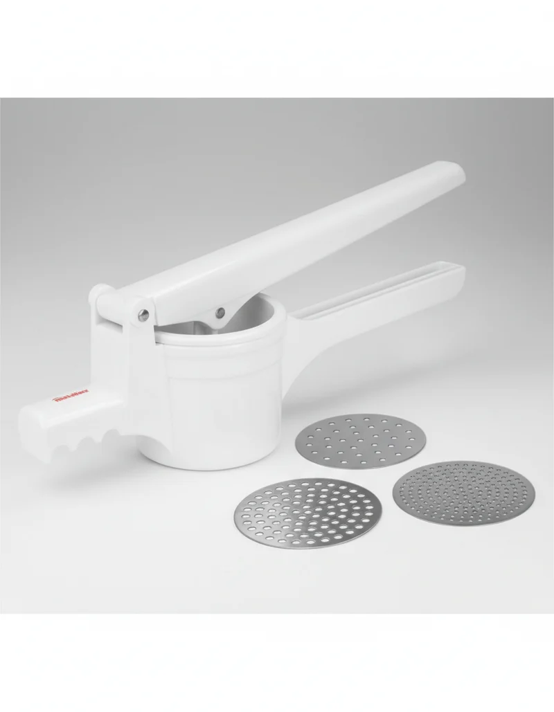 Schiacciapatate a Pressa Metaltex Pressy Cooking INOX | Acciaio Inox Professionale | Ideale per Purè e Gnocchetti