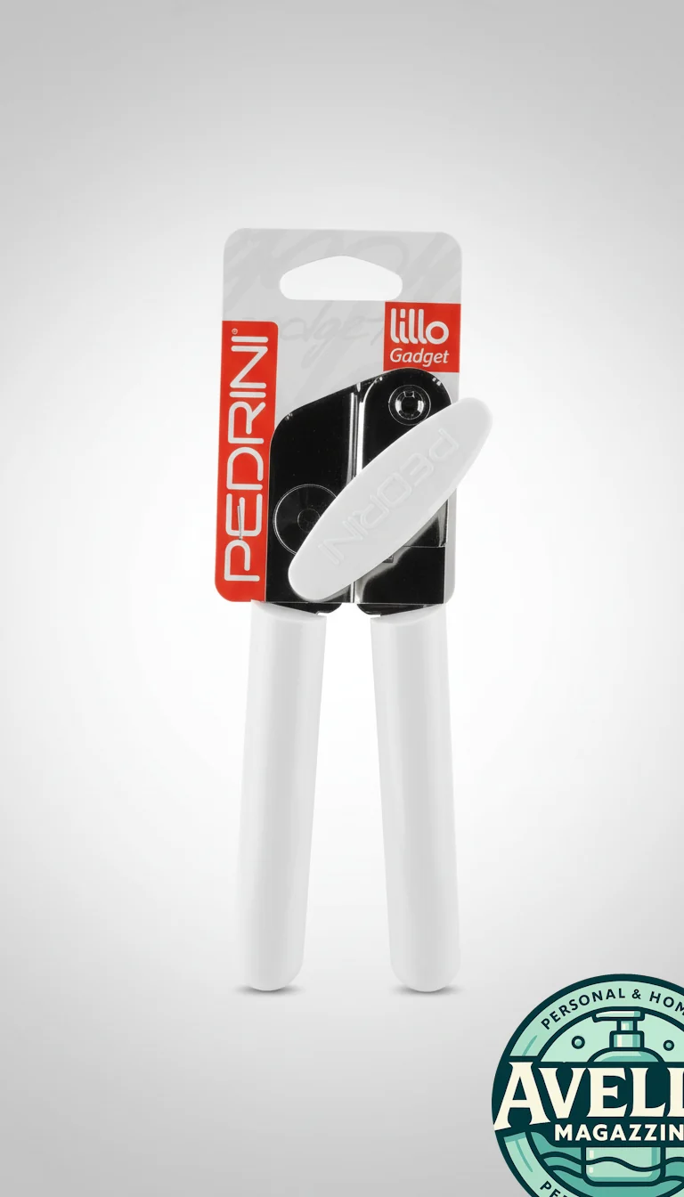 Pedrini Lillo Gadget - Apriscatole Manuale | Taglio Preciso, Manico Ergonomico, Struttura Robusta, Design Italiano