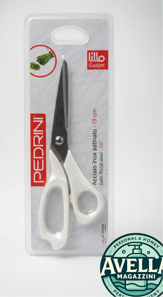 Pedrini Forbici Universali Lillo Gadget – 19 cm – Lama Acciaio Inox Satinato