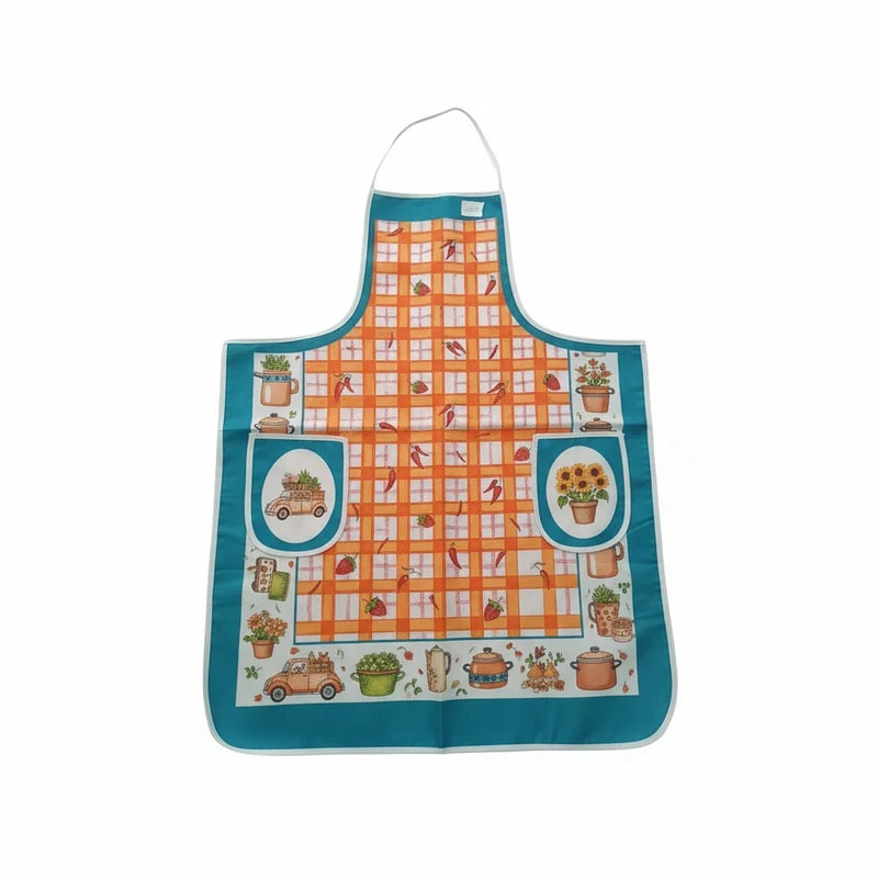 Grembiule da Cucina Fantasia | Cotone Lavabile, Con Tasche, Disponibile in Vari Modelli
