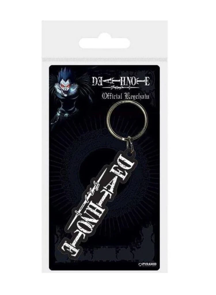 Pyramid Portachiavi Death Note (Logo) - Keychain In Gomma