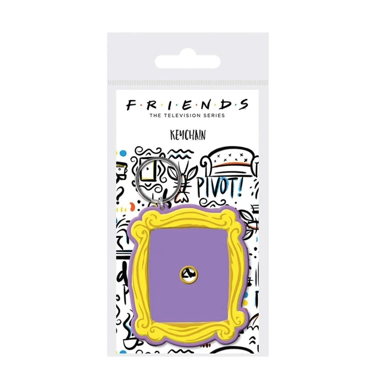 Pyramid Portachiavi Friends - Keychain In Gomma