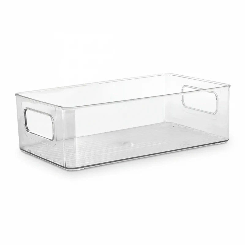 Auto-Rolling Can Dispenser Fridge Organiser – Plastic Pantry Bins