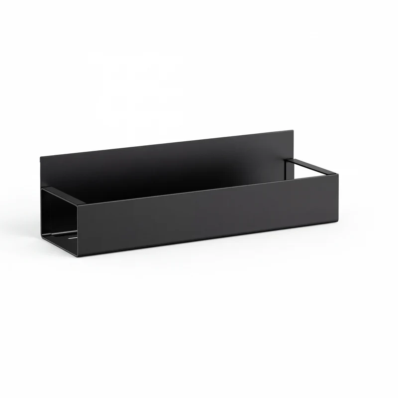 Magnetic Fridge Shelf Spice Rack – Black, Space‑Saving Kitchen Organiser