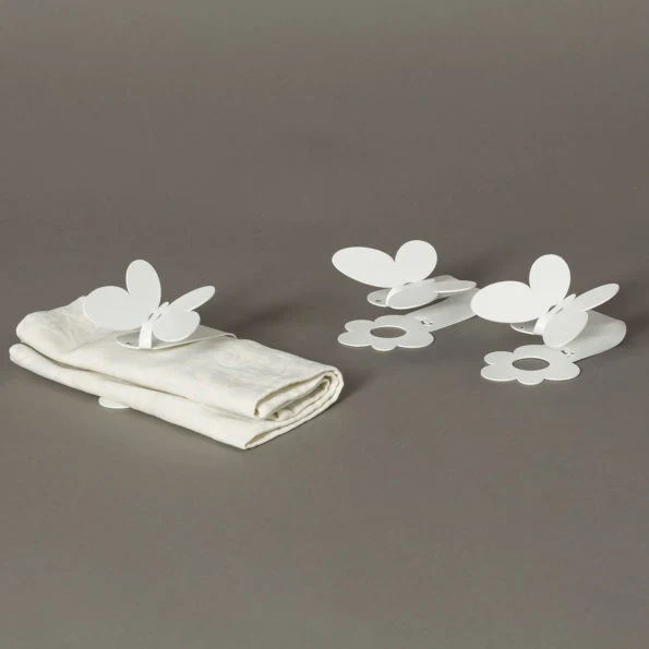 SET 6 PZ FERMA TOVAGLIOLI BUTTERFLY