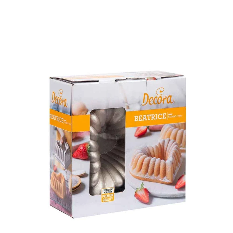 Stampo a Cuore Decora Beatrice Antiaderente per Torte Ø16 cm - Ideale per San Valentino
