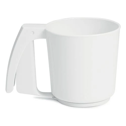 Spargifarina Ghidini DAILY Bianco - Leggero e Pratico con Tappo
