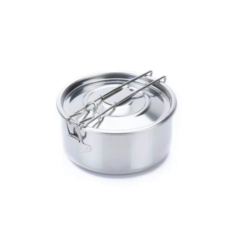 Partirò Portavivande in Acciaio Inox – Contenitore Termico Rotondo e Ovale – Varie Misure 10-14 cm – Box Pranzo Premium Anti-Odore e BPA Free