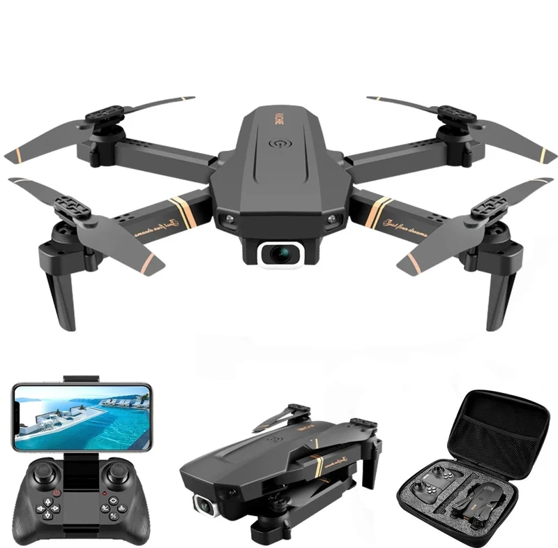 4DRC V Series WIFI FPV Drone With Dual 4K Camera - Foldable RC Drone Quadcopter