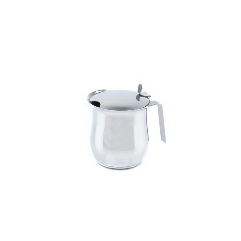 Caffettiera TRIOCOF in Acciaio Inox 18/10 Lucido 2 Tazze | Bricco Multiuso per Tè, Caffè e Bevande | Design Moderno | Confezione Regalo