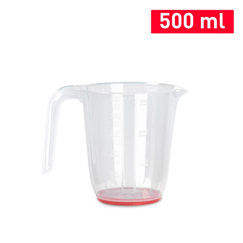 PlasticForte Caraffa Graduata 500ml - Ideale per Misurazioni e Preparazioni in Cucina