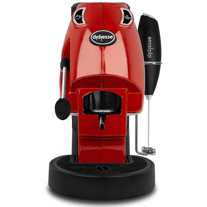 Frog Baby (Rosso) Coffee and Tea Macchina per Caffe Cialde 44mm con Frullino STD 650W