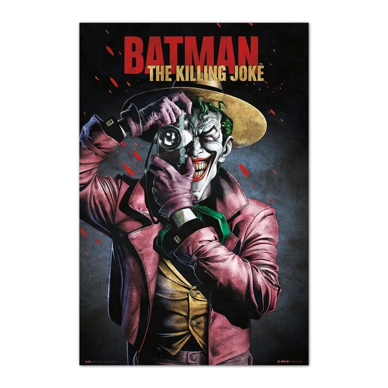 Maxi Poster Dc Comics (Batman The Killing Joke) a parete Incorniciabile 91x61 cm Gadget Nerd