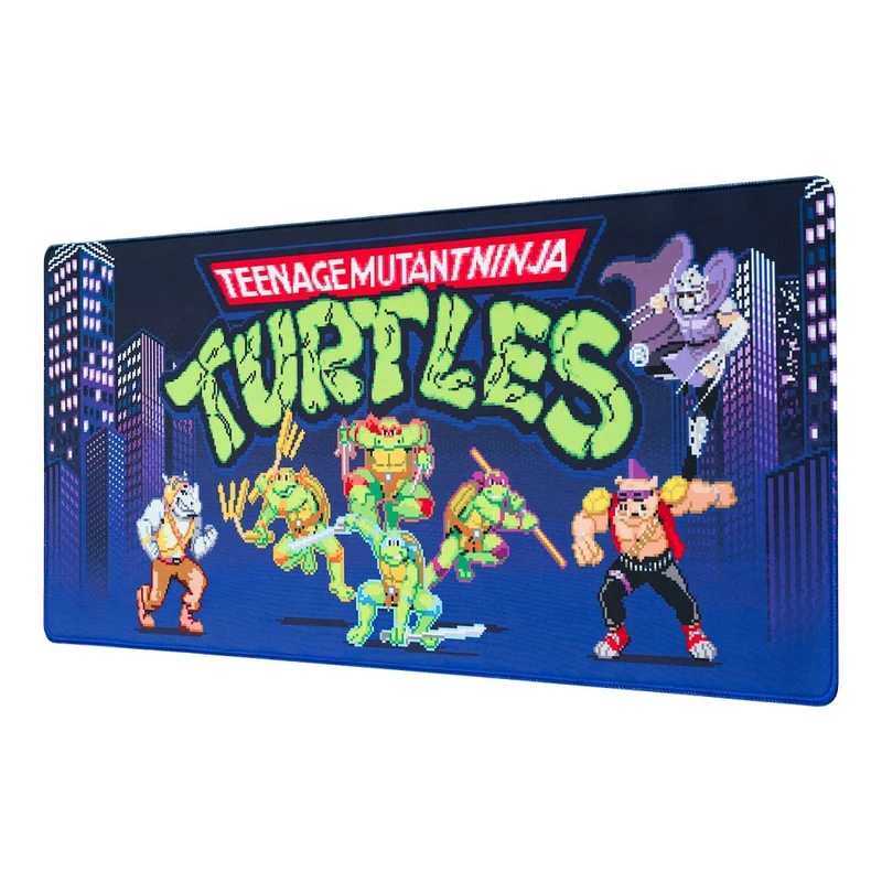 Tartarughe Ninja (Teenage Mutant Ninja Turtles) TMNT Tappetino da Scrivania per Tastiera e Mouse Pad PC Gaming Deskmat XXL Idea Regalo