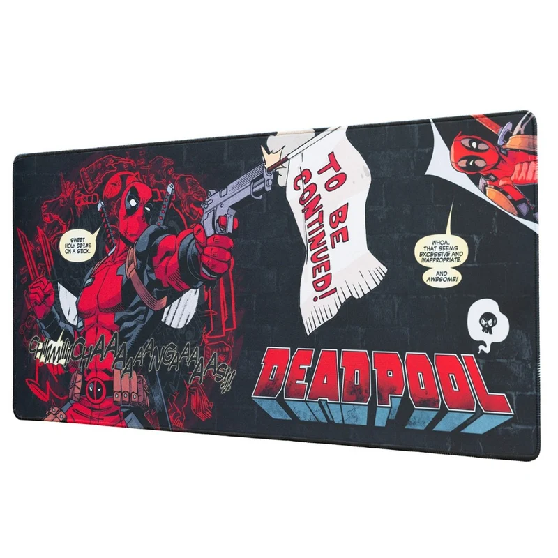Marvel: Deadpool Tappetino da Scrivania per Tastiera e Mouse Pad PC Gaming Deskmat XXL