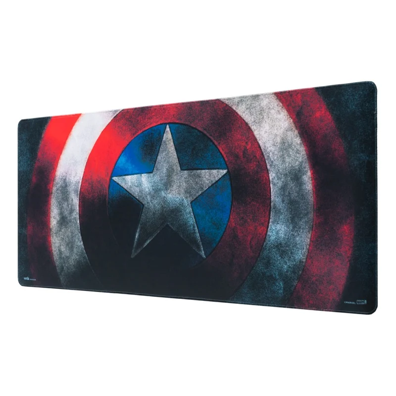Marvel: Capitan America Tappetino Scrivania per Tastiera e Mouse Pad PC Gaming Deskmat XXL
