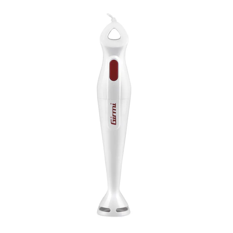 Girmi MX01 Mixer a Immersione 170W – 4 Lame in Acciaio Inox – Funzionamento Pulse ed Impugnatura Ergonomica