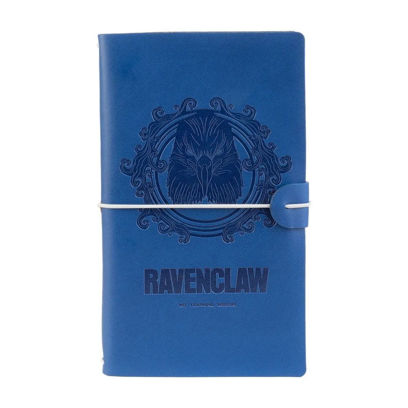 Taccuino Harry Potter "Corvonero" Diario Personale da Viaggio 2 Quaderni Sostituibili: Bullet Journal Puntinato e a Righe 160 pag