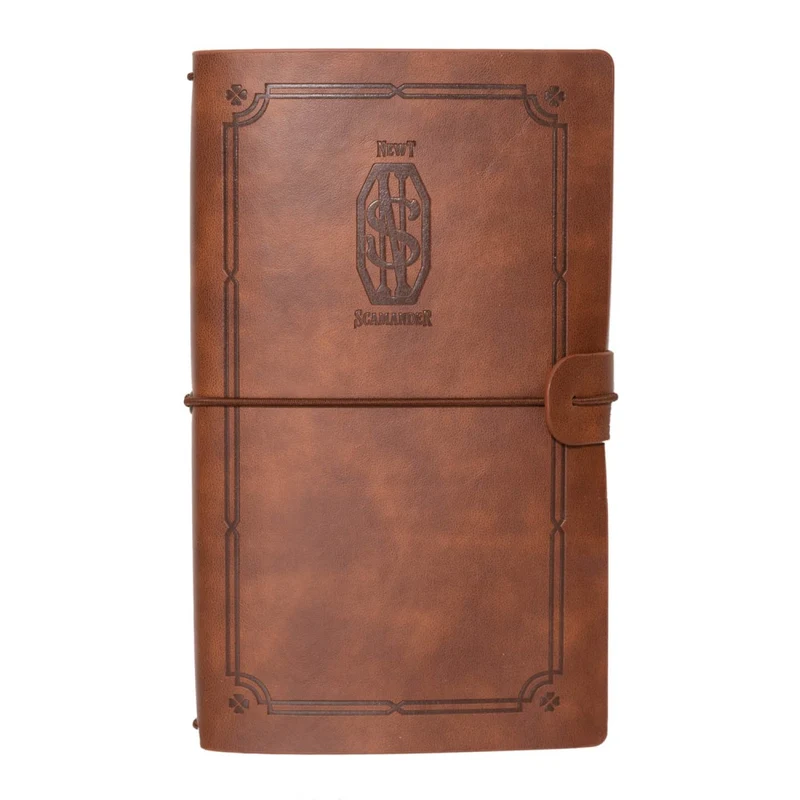 Taccuino Harry Potter "Animali Fantastici" Diario Personale Viaggio 2 Quaderni Sostituibili: Bullet Journal Puntinato e a Righe 160 pag