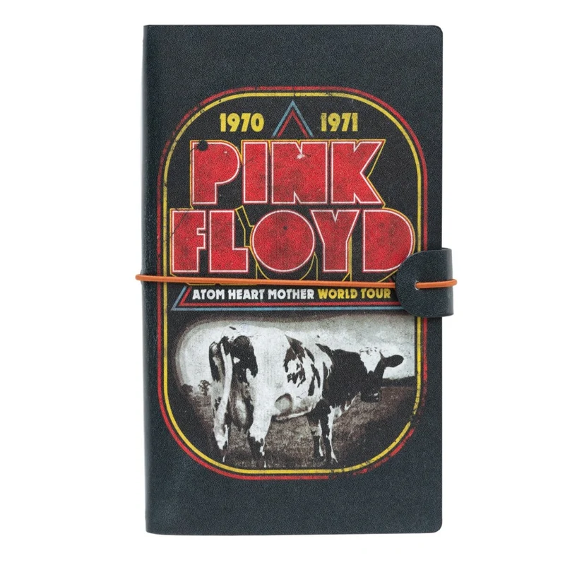 Taccuino "Pink Floyd" Diario Personale Viaggio 2 Quaderni Sostituibili: Bullet Journal Puntinato e a Righe 160 pag