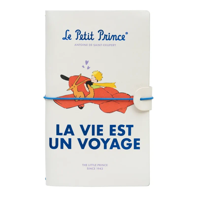 Taccuino "Il Piccolo Principe" Diario Personale Viaggio 2 Quaderni Sostituibili: Bullet Journal Puntinato e a Righe 160 pag