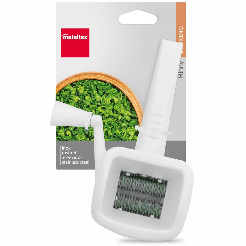 Tritaprezzemolo Manuale Metaltex Minny in Acciaio Inox