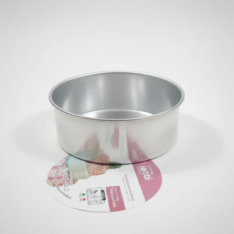 Liotti Tortiera Dritta per Torta Americana Ø 25x10h cm | Alluminio Professionale | Ideale per Layer Cakes e Pan di Spagna