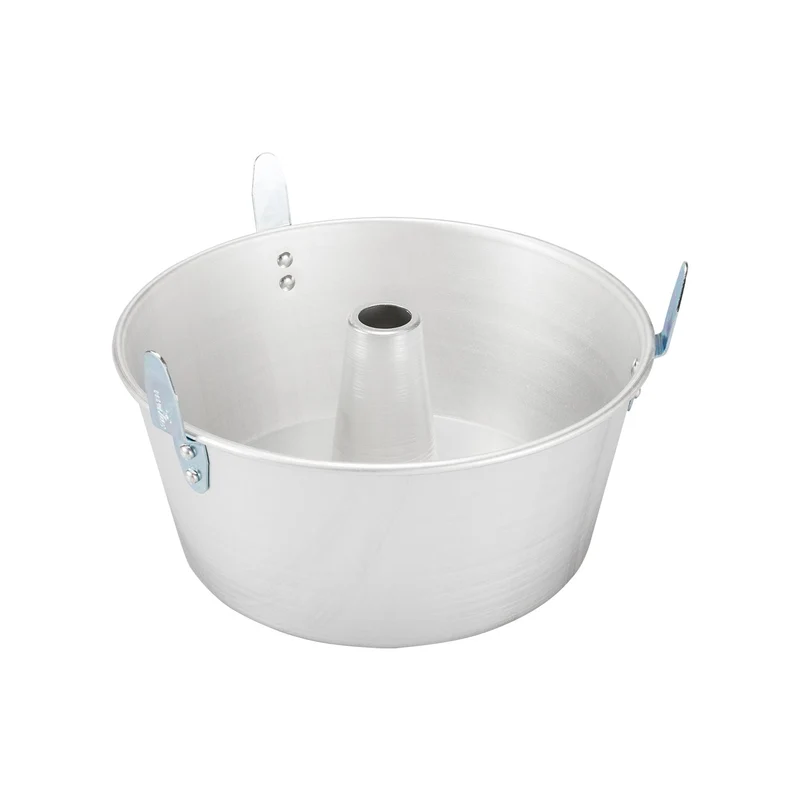 Pentalux Stampo Chiffon Cake Ø 24 cm | Ruoto Americano ECO in Alluminio | Con Piedini di Raffreddamento e Tubo Centrale | Cottura Uniforme per Dolci Altissimi