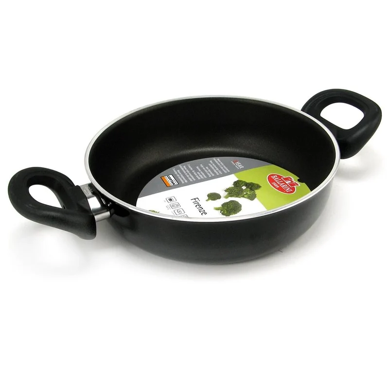 Ballarini Firenze Tegame 2 Manici Antiaderente 28 cm – Padella in Alluminio per Cotture Lente Made in Italy